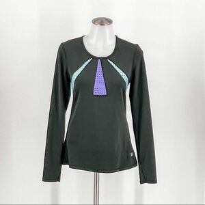 Victoria's Secret Black Sport Long Sleeve Top